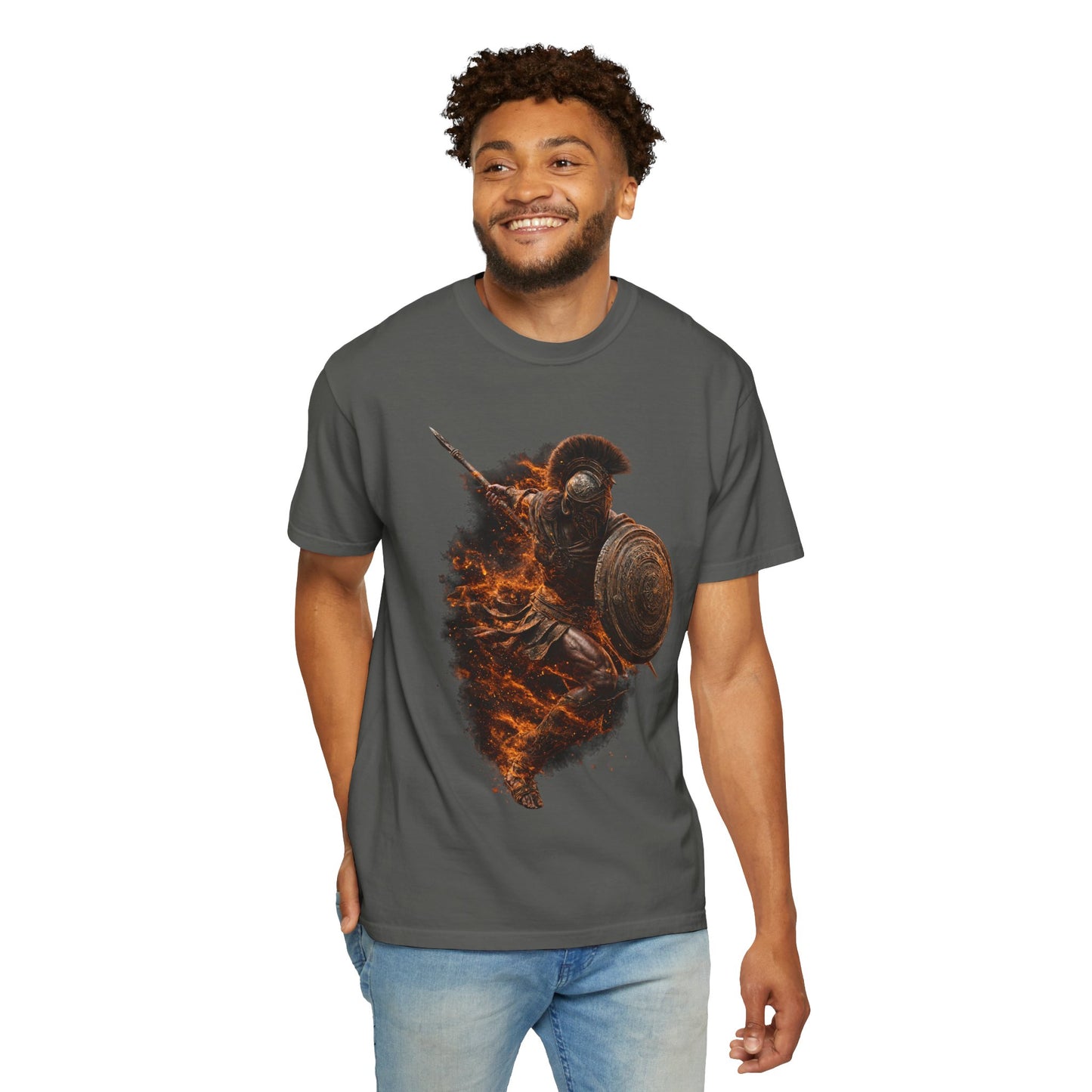 Spartan Warrior Battle T-Shirt