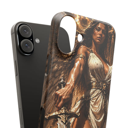 Warrior Goddess Phone Case — Fantasy Art Snap Case