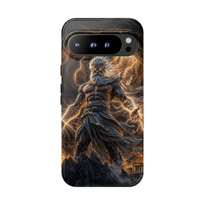 Mythic Thunder God Phone Case — Lightning Warrior Tough Protective Cover