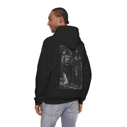 Leonidas of Sparta Hoodie — Spartan Warrior Lion Graphic Sweatshirt