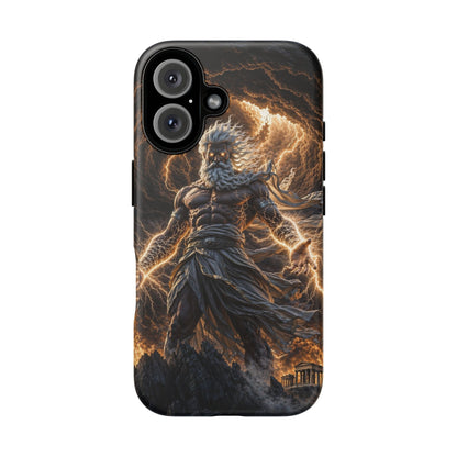 Mythic Thunder God Phone Case — Lightning Warrior Tough Protective Cover