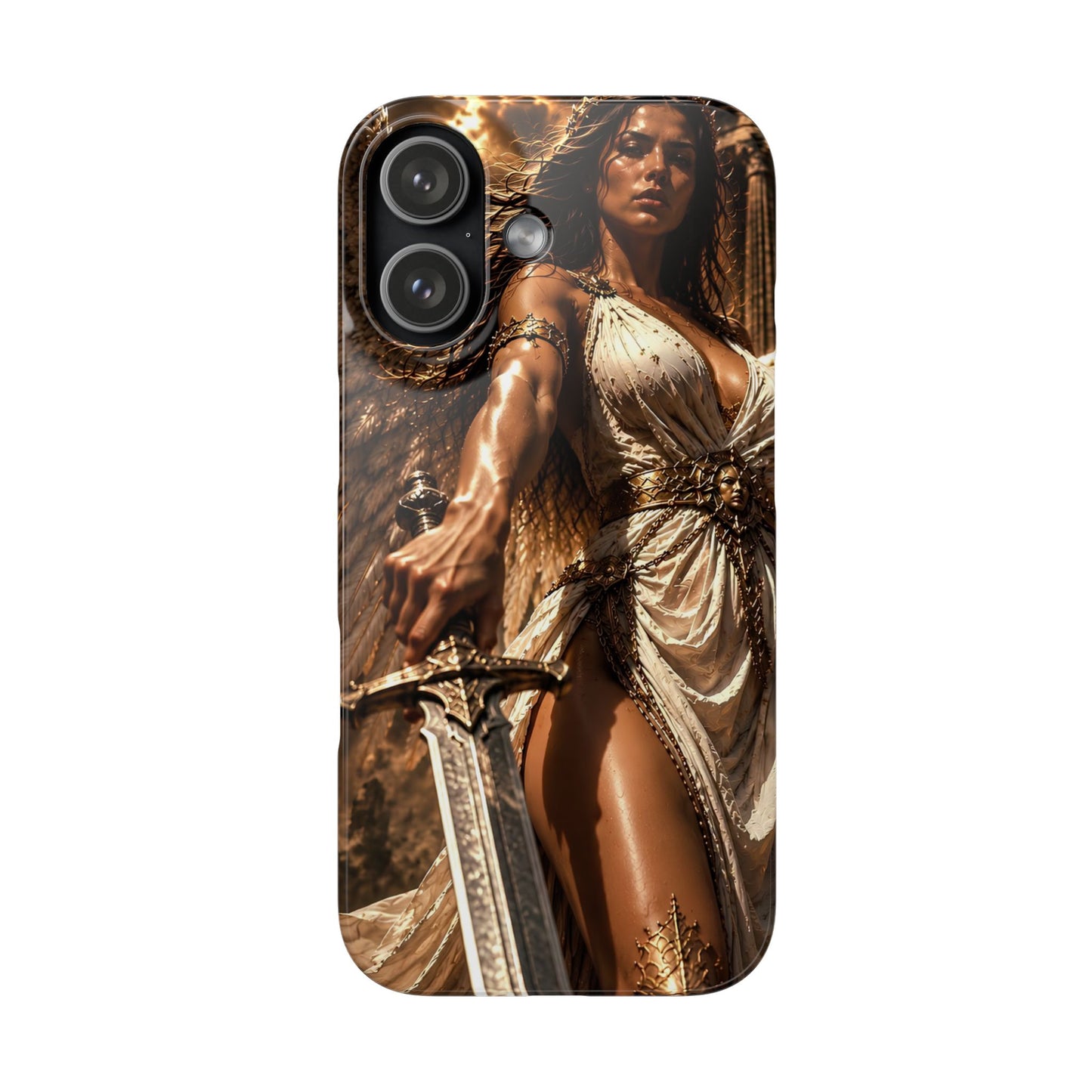 Warrior Goddess Phone Case — Fantasy Art Snap Case
