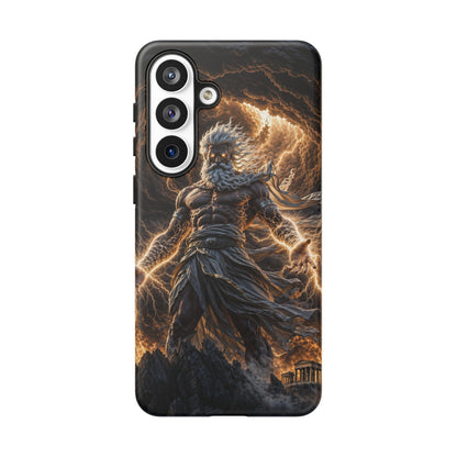 Mythic Thunder God Phone Case — Lightning Warrior Tough Protective Cover