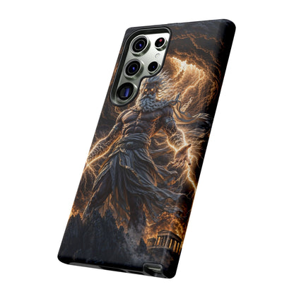 Mythic Thunder God Phone Case — Lightning Warrior Tough Protective Cover