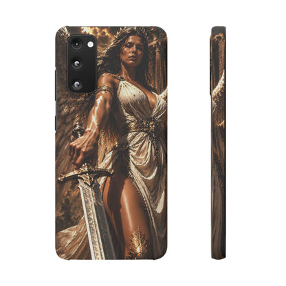 Warrior Goddess Phone Case — Fantasy Art Snap Case