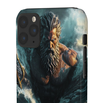 poseidon God Phone Case – Mythic Triton Ocean iPhone Snap Case