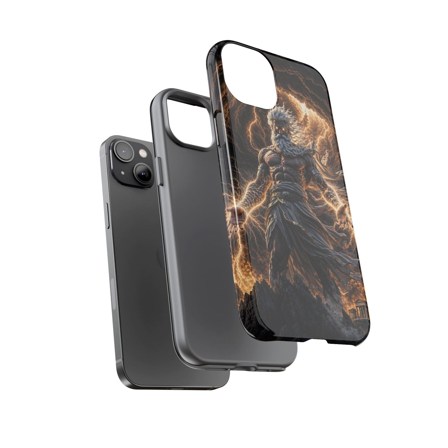 Mythic Thunder God Phone Case — Lightning Warrior Tough Protective Cover