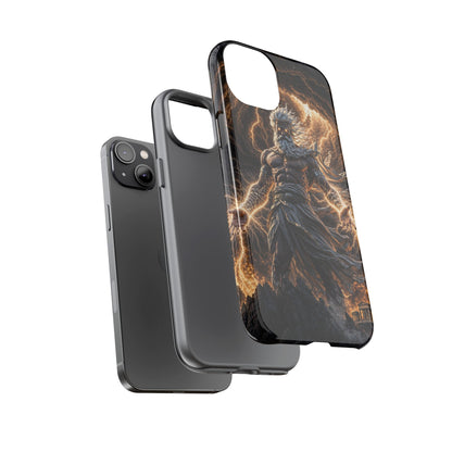 Mythic Thunder God Phone Case — Lightning Warrior Tough Protective Cover