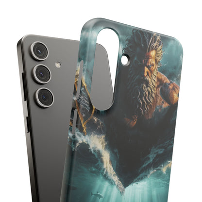 poseidon God Phone Case – Mythic Triton Ocean iPhone Snap Case