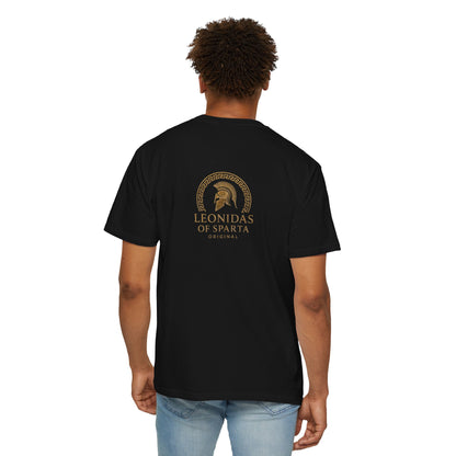 Leonidas of Sparta T-Shirt Fiery Lion