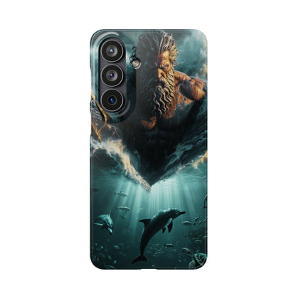 poseidon God Phone Case – Mythic Triton Ocean iPhone Snap Case