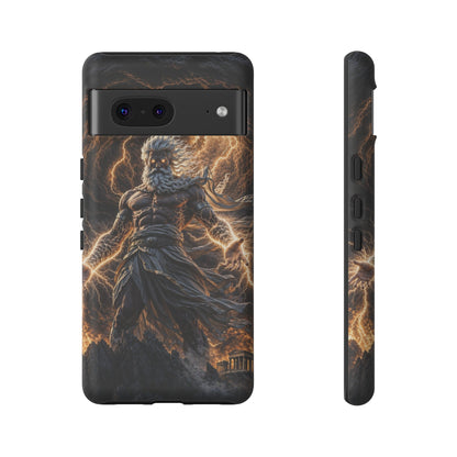 Mythic Thunder God Phone Case — Lightning Warrior Tough Protective Cover
