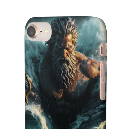 poseidon God Phone Case – Mythic Triton Ocean iPhone Snap Case
