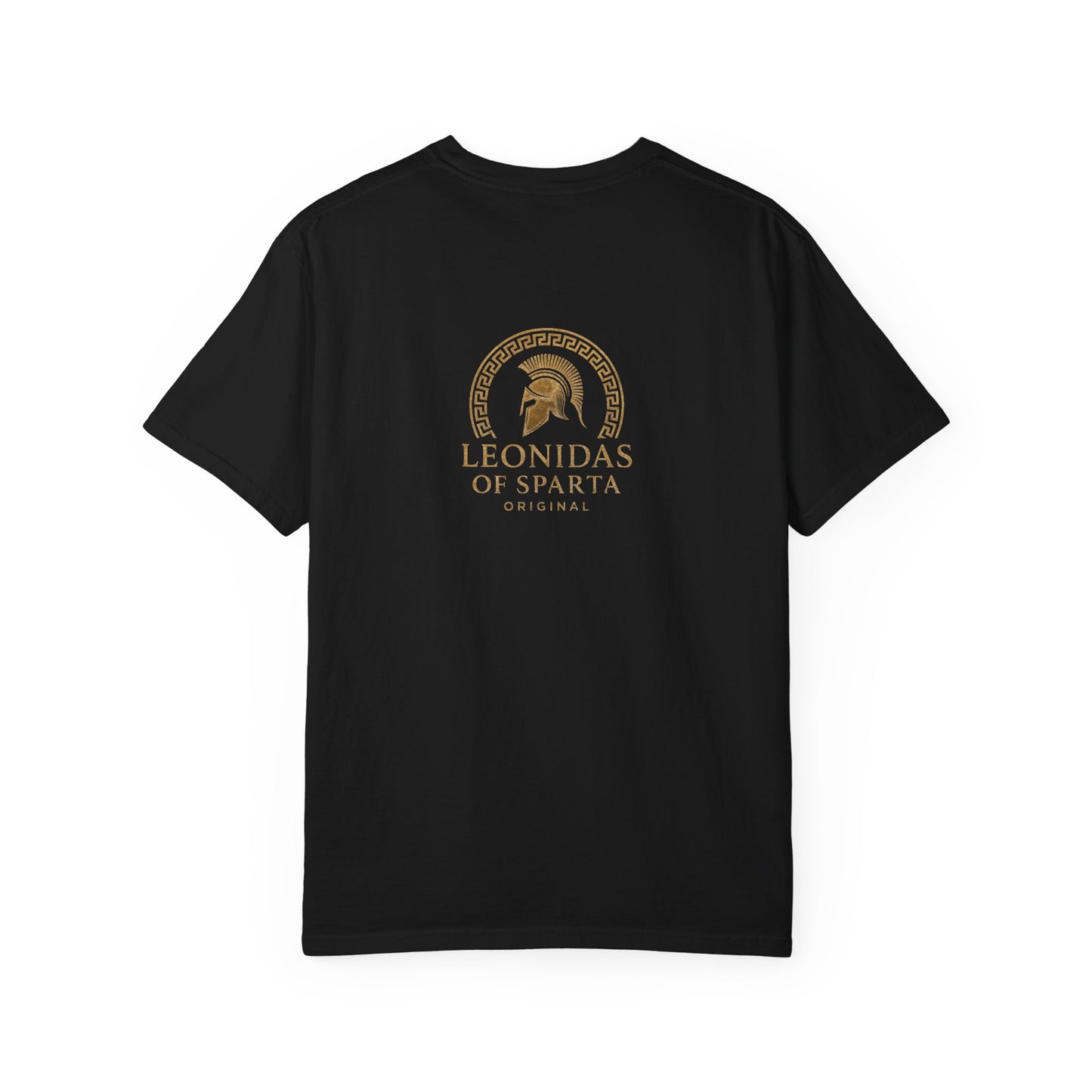 Spartan Warrior & Wolf Graphic T-Shirt