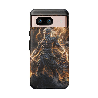Mythic Thunder God Phone Case — Lightning Warrior Tough Protective Cover