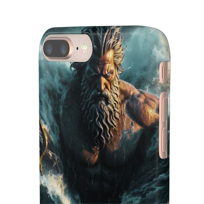 poseidon God Phone Case – Mythic Triton Ocean iPhone Snap Case