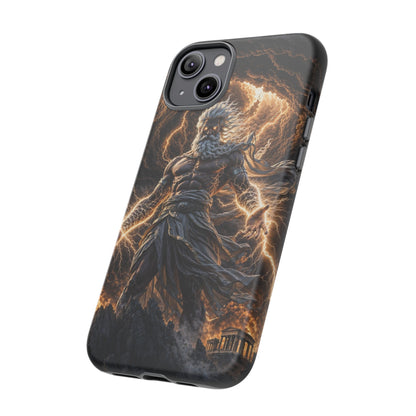 Mythic Thunder God Phone Case — Lightning Warrior Tough Protective Cover