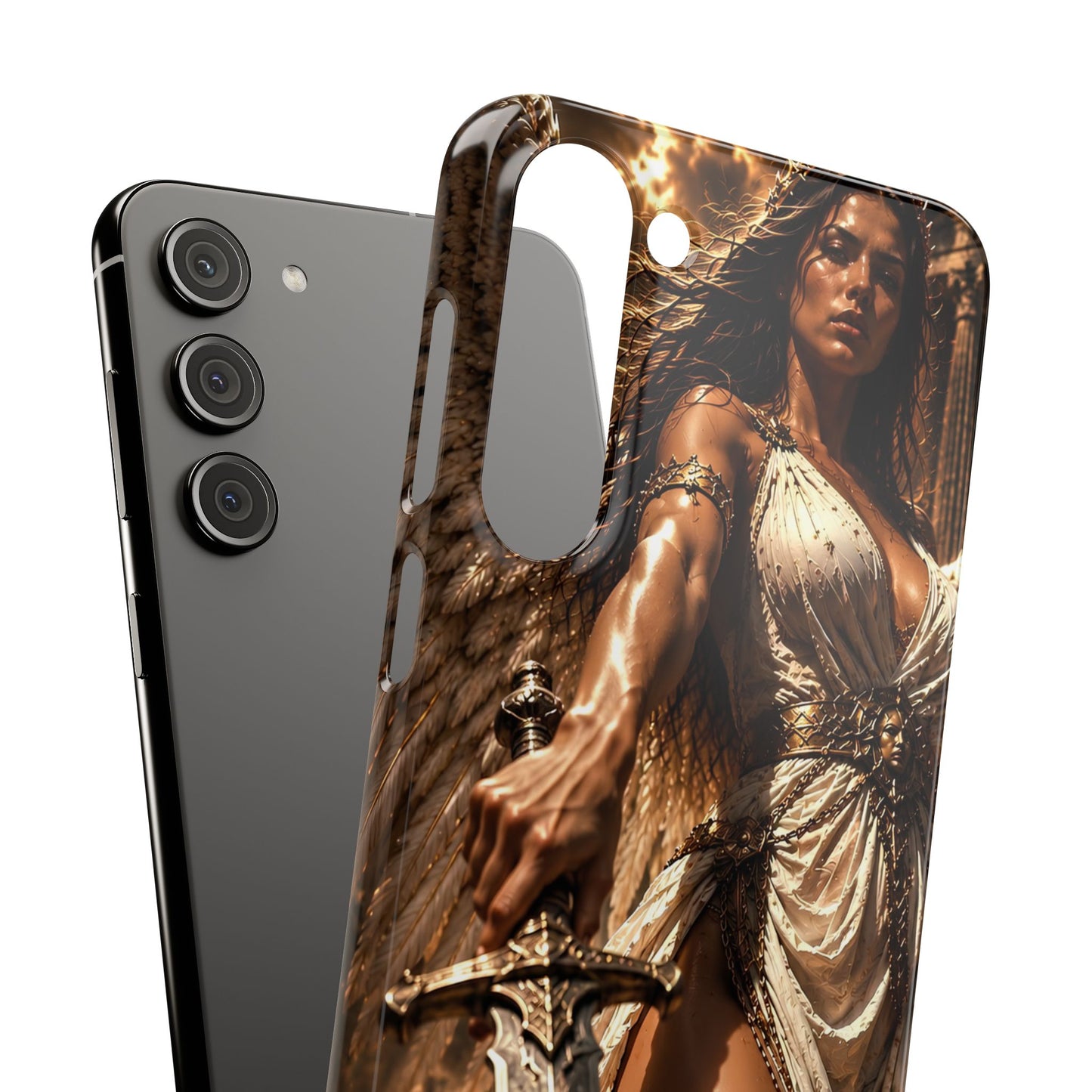 Warrior Goddess Phone Case — Fantasy Art Snap Case