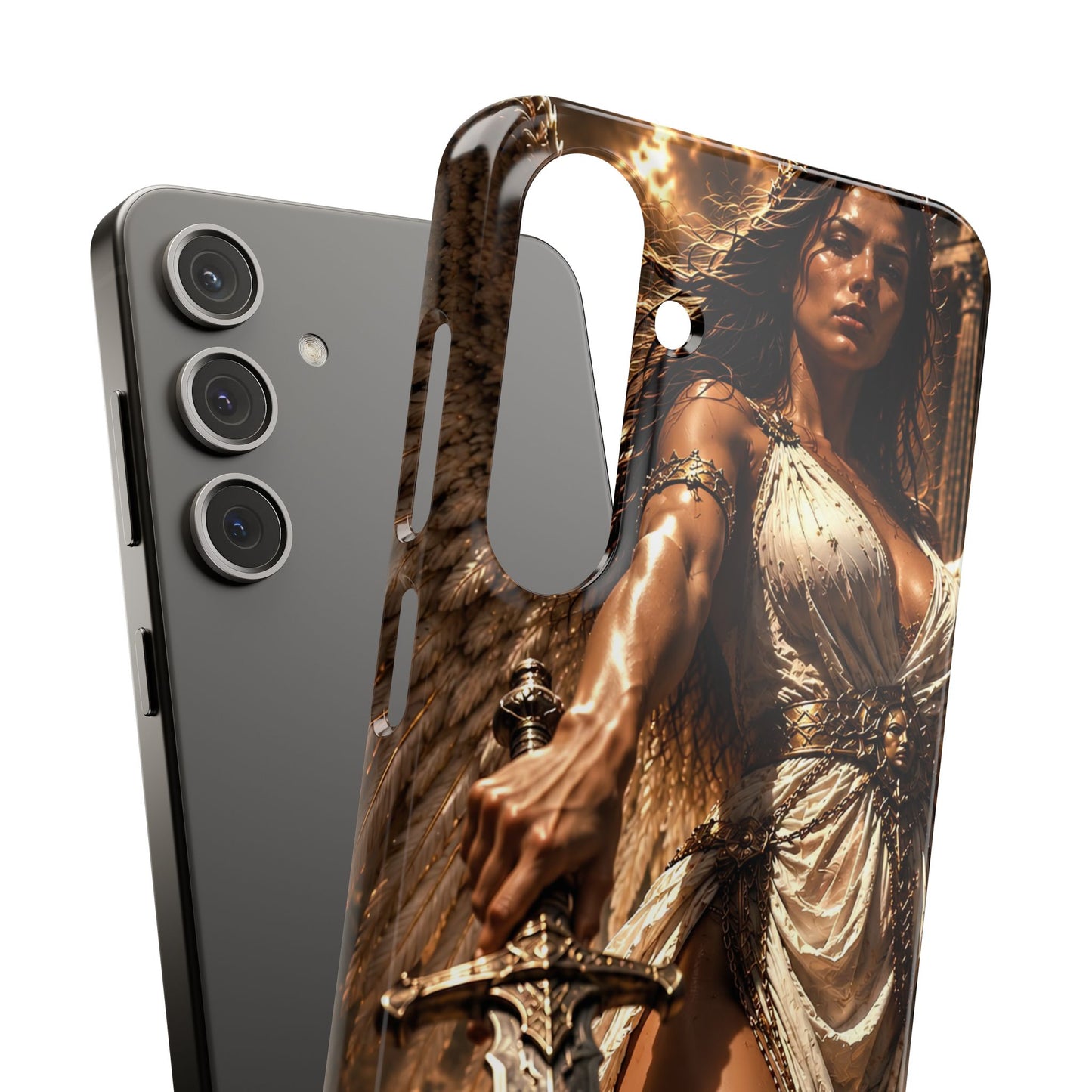 Warrior Goddess Phone Case — Fantasy Art Snap Case