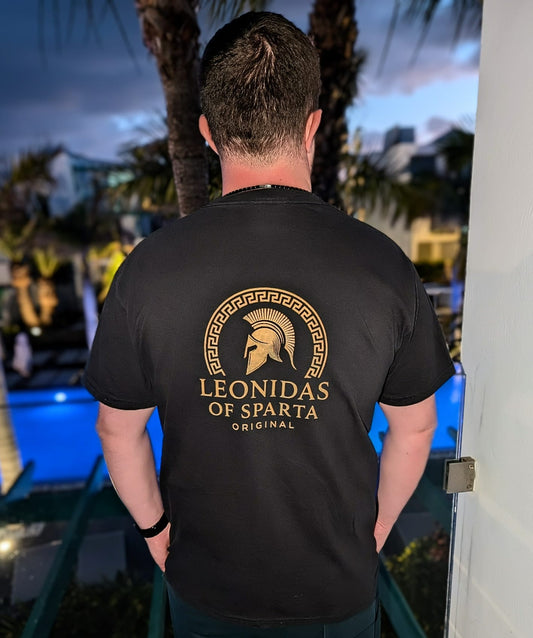 Leonidas of Sparta T-Shirt — Spartan Warrior Graphic Tee