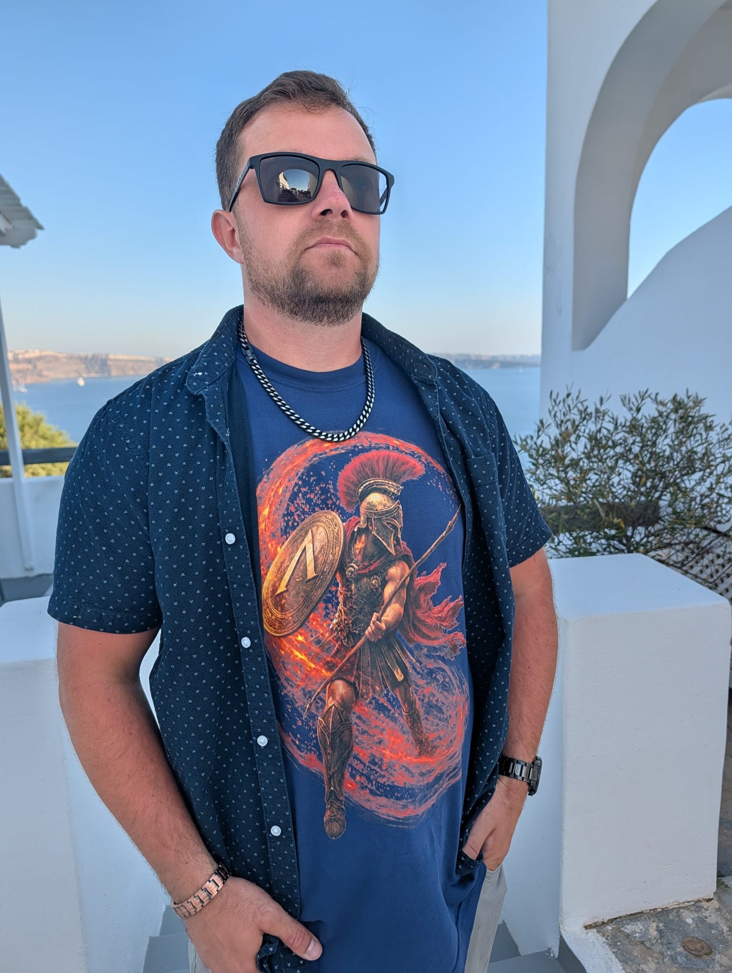 Leonidas of Sparta T-Shirt — Spartan Warrior Graphic Tee
