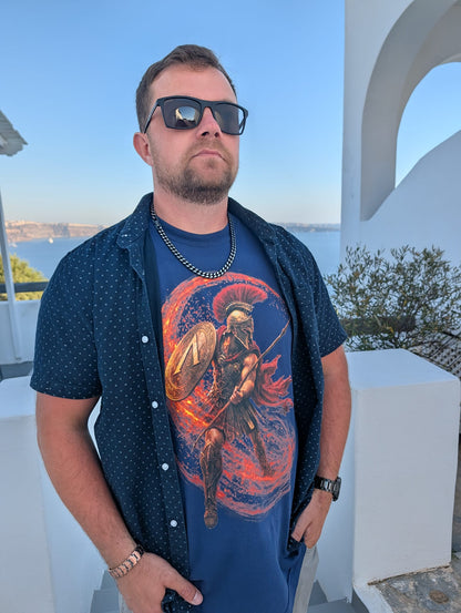 Leonidas of Sparta T-Shirt — Spartan Warrior Graphic Tee
