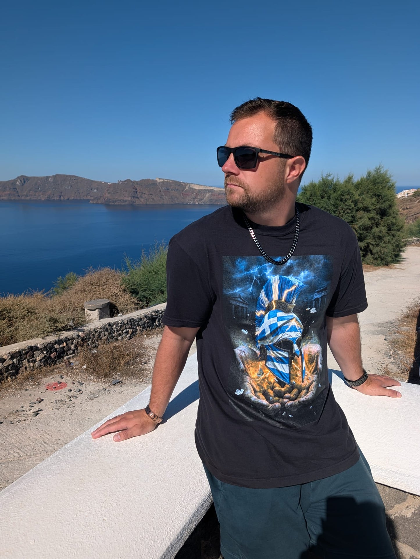 Unisex Garment-Dyed T-shirt spirit of sparta