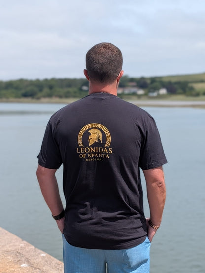 Spartan Warrior T-Shirt  'Leonidas of Sparta' Graphic Tee