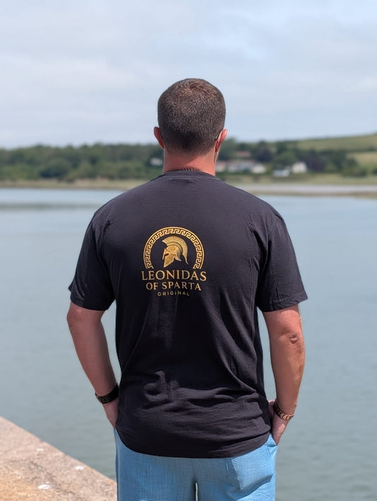 Spartan Warrior T-Shirt  'Leonidas of Sparta' Graphic Tee
