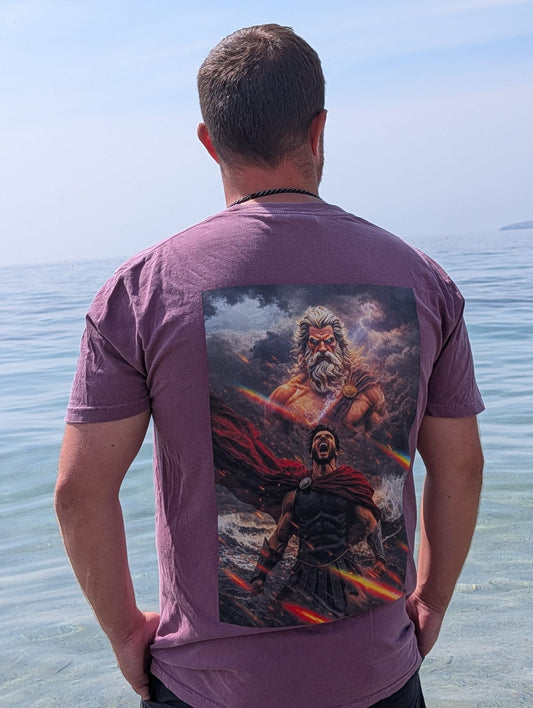 Spartan Warrior T-Shirt Leonidas of Sparta Graphic Tee