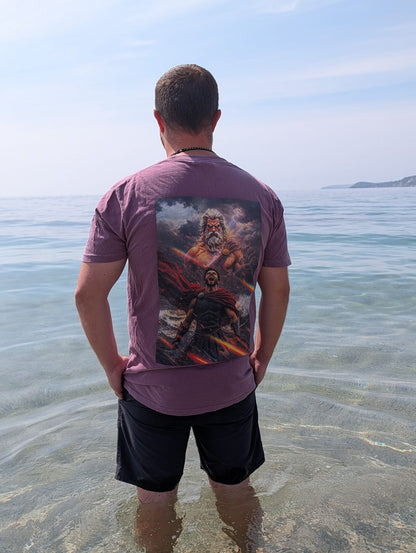 Spartan Warrior T-Shirt Leonidas of Sparta Graphic Tee